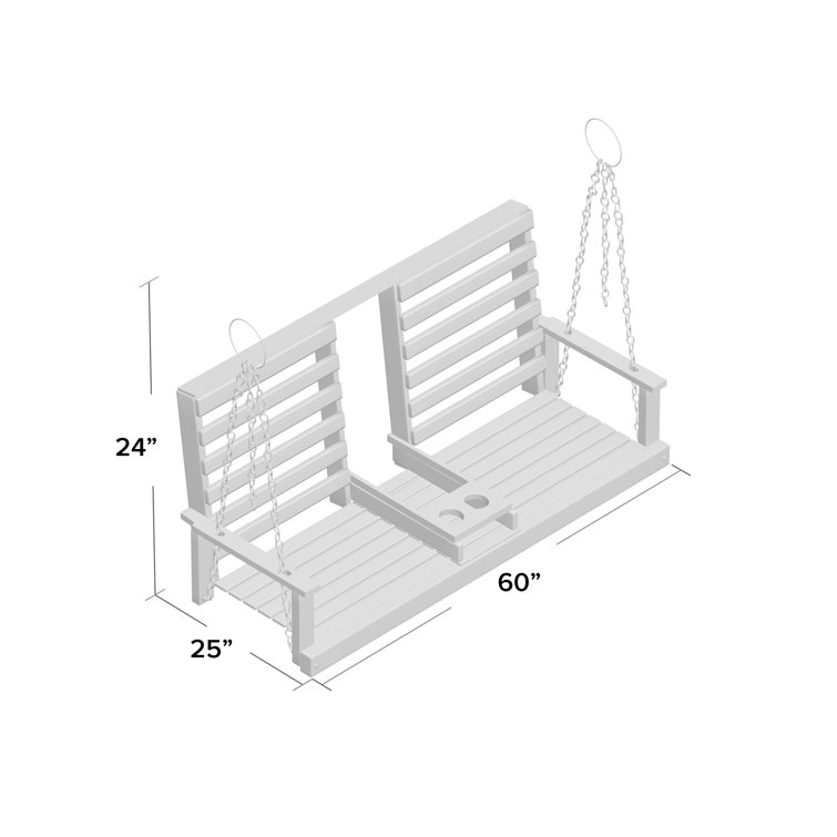 Breakwater Bay Ison Porch Swing & Reviews Wayfair